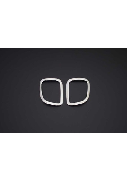 Renault Kangoo 2 Krom Reflektör Çerçevesi 2 Parça 2013-2021 Arası