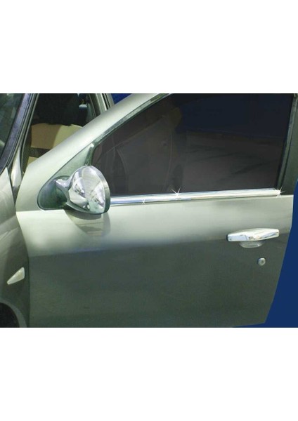 Renault Clio Symbol 2 Krom Cam Çıtası 4 Parça 2009-2013 Arası modelleri
