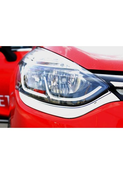 Renault Clio 4 Krom Far Kaşı 2 Parça 2012-2017 Arası fırsatları