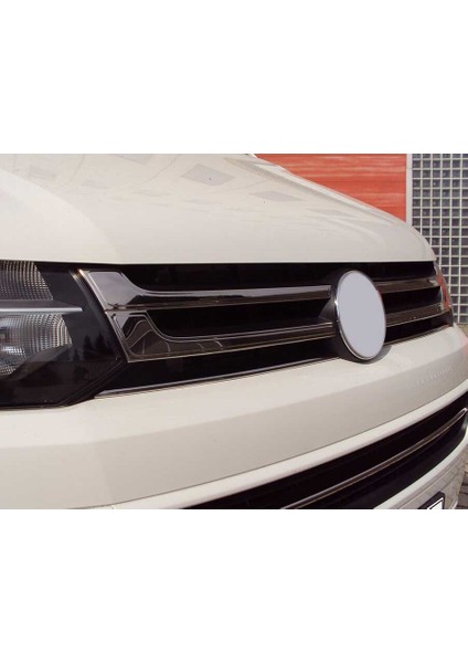 VW T5 Transporter Siyah Krom Ön Panjur 4 Parça 2010-2014 Arası