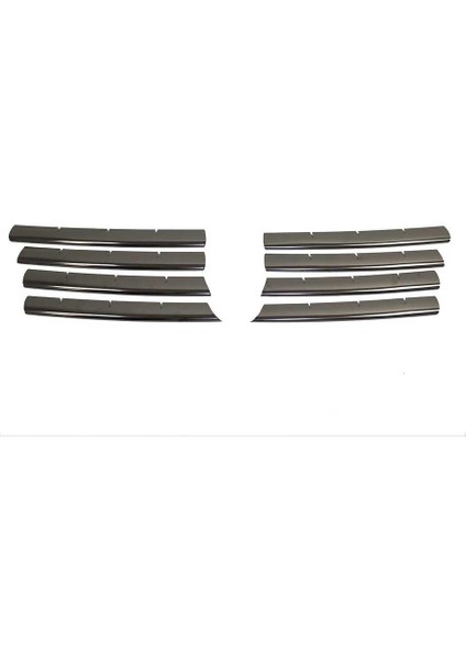 VW T5 Transporter Siyah Krom Ön Panjur 8 Parça 2003-2010 Arası