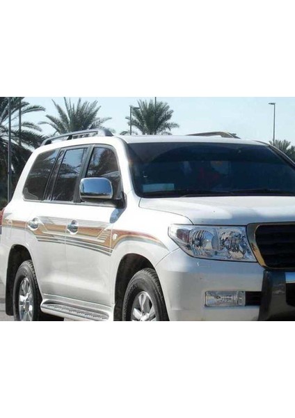 Toyota Land Cruiser 200 Krom Ayna Kapağı 2 Parça 2008 ve Sonrası modelleri