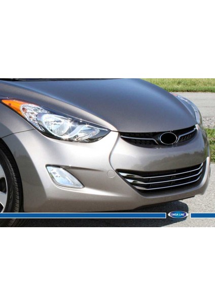 Hyundai Elantra Krom Ön Panjur 3 Parça 2011-2013 Arası