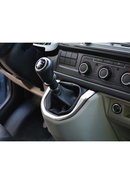 VW T6 Transporter Krom Vites Konsol Çerçevesi Manuel Taşlı 2015-2019 Arası