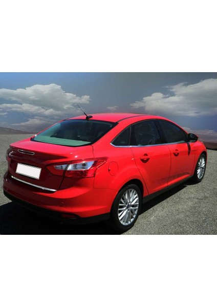 OMSA Ford Focus 3 Sedan Krom Cam Çıtası 8 Parça 2011-2017 Arası