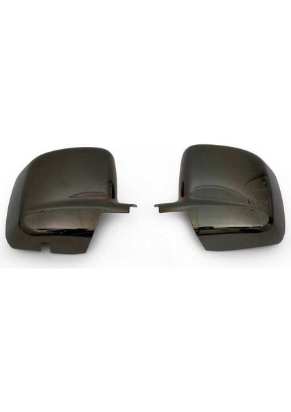 Fiat Fiorino/Qubo Siyah Krom Ayna Kapağı 2 Parça Abs 2007 ve Sonrası