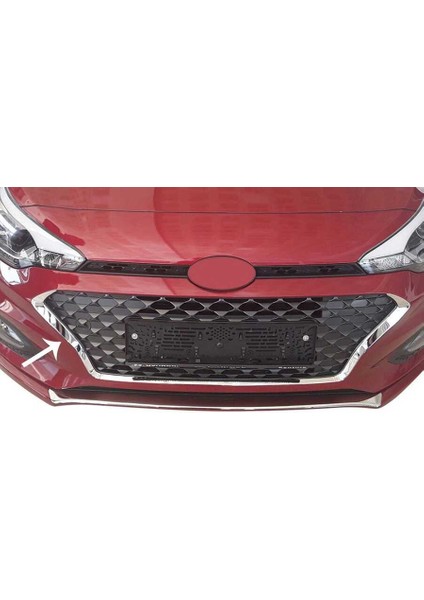 Hyundai i20 Krom Ön Panjur Çerçevesi 3 Parça 2018-2020 Arası