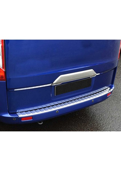 Ford Tourneo Custom Krom Arka Tampon Eşiği Taşlı 2012 ve Sonrası