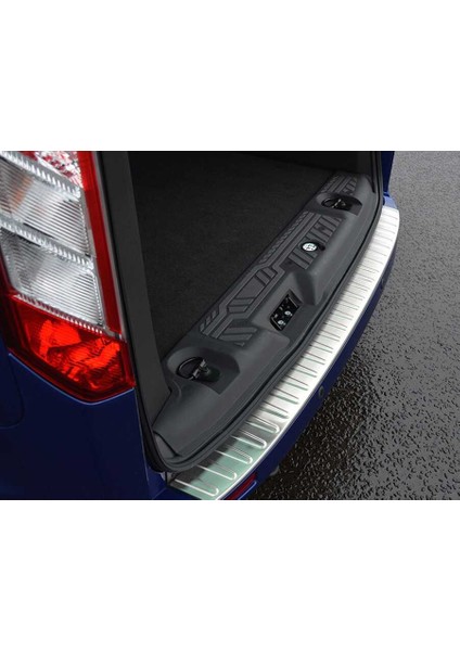 Ford Tourneo Custom Krom Arka Tampon Eşiği Taşlı 2012 ve Sonrası fiyatları