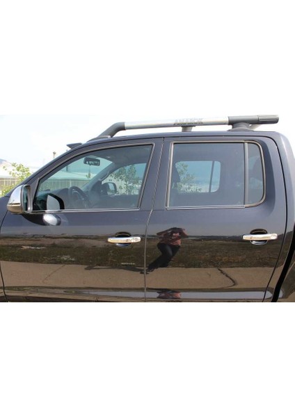 VW Amarok Krom Cam Çıtası 4 Parça 2010 ve Sonrası modelleri
