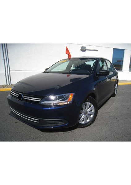 VW Jetta Krom Ön Tampon Çıtası 2 Parça 2011-2014 Arası modelleri