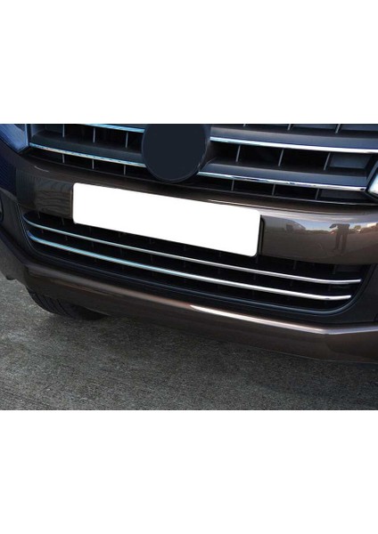 VW Amarok Krom Ön Tampon Çıtası 2 Parça (4x2) 2010-2016 Arası