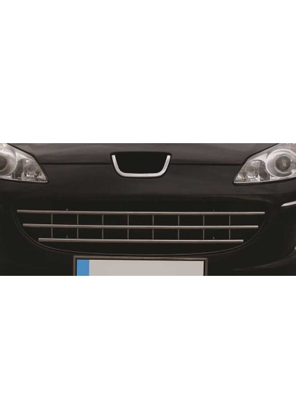 Peugeot 307 HB Krom Ön Tampon Koruma 2006-2008 Arası modelleri