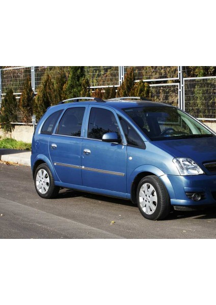 Opel Meriva A Krom Cam Çıtası 4 Parça 2002-2010 Arası modelleri
