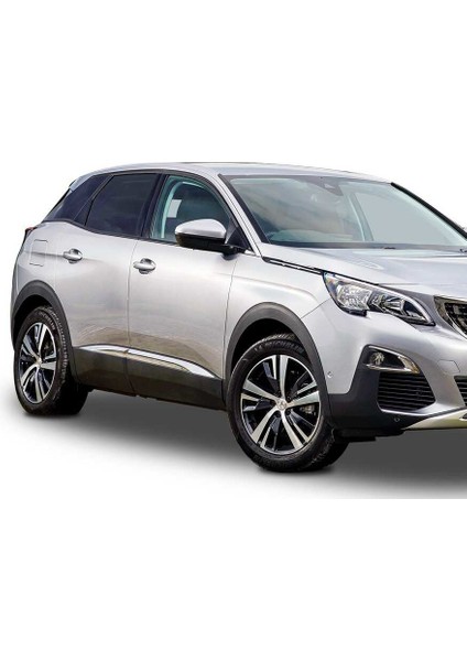 Peugeot 3008 Krom Yan Kapı Çıtası 4 Parça 2016 ve Sonrası
