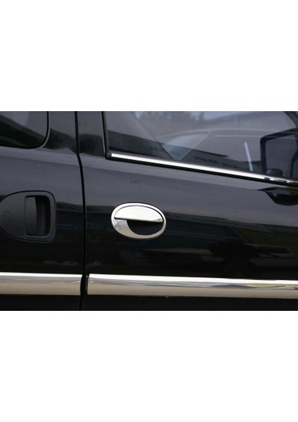 Opel Combo Krom Cam Çıtası 2 Parça 2001-2011 Arası