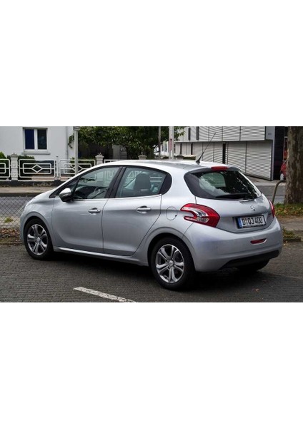 Peugeot 208 Krom Cam Çıtası 4 Parça 2012-2019 Arası modelleri
