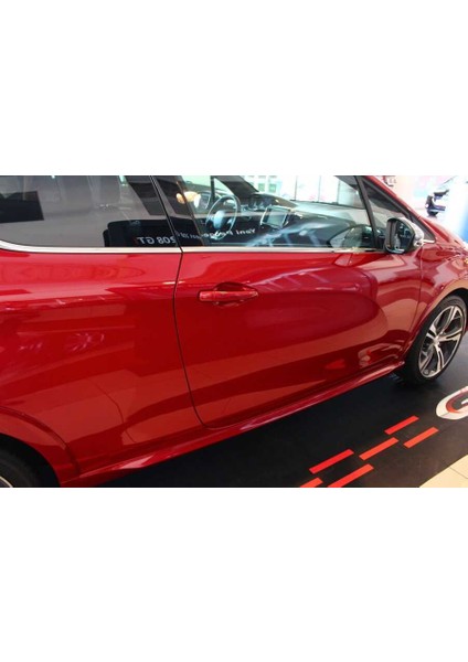 Peugeot 208 Krom Cam Çıtası 4 Parça 2012-2019 Arası indirimleri