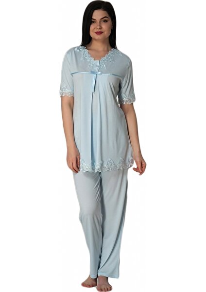 Mavi Lohusa Pijama Takımı  5032