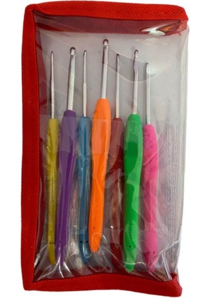 Silikon Saplı Yün Tığ Set Çantalı Set Içi Tığ No: 2mm, 2.5mm, 3mm, 3.5mm, 4mm, 4.5mm, 5mm fiyatları