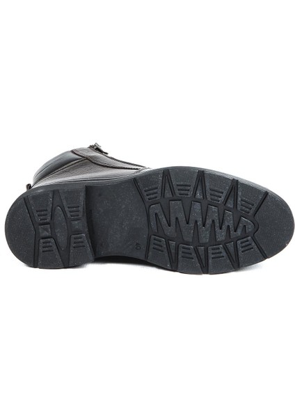220235 Kahve %100 Deri Erkek Kışlık Bot Ayakkabı indirimleri