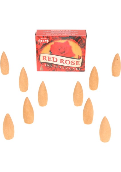 Red Rose – Kırmızı Gül Cones Tütsü