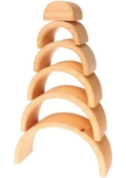 Wooden Toys Doğal Ahşap Eğitici Oyuncak Waldorf Gökkuşağı 7i Natural fırsatları