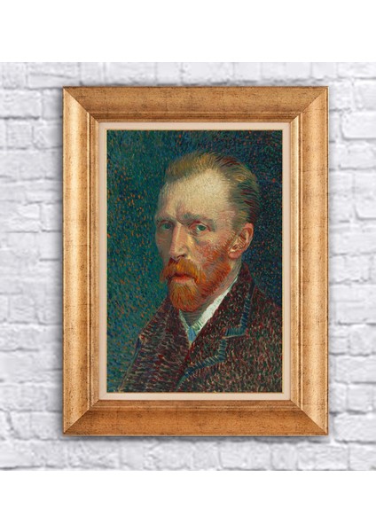 Çerçeveli Paspartolu Van Gogh Kanvas Tablo