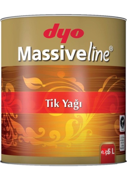 Massiveline Tik Yağı 987-9001 0,75 Lt