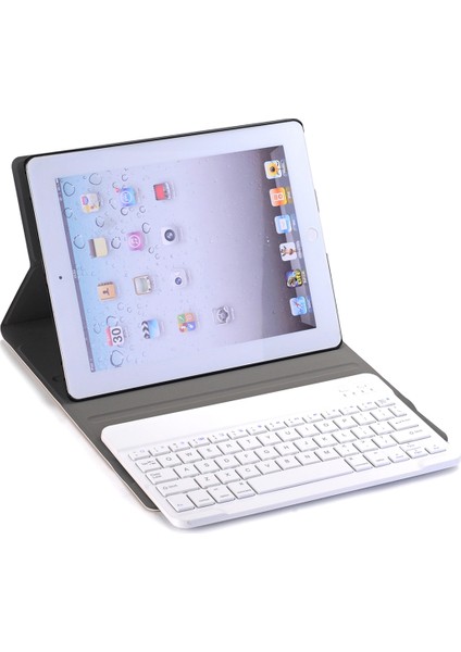 iPad 4/3/2 Evrensel Kılıf + Klavye Gül Altın (Yurt Dışından)