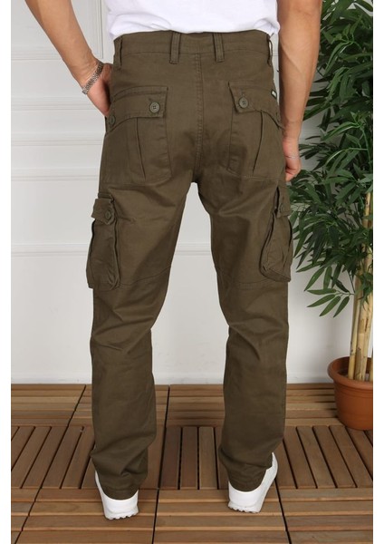Pacos Kargo Pantolon Rahat Kesim Erkek Kargo Pantolon