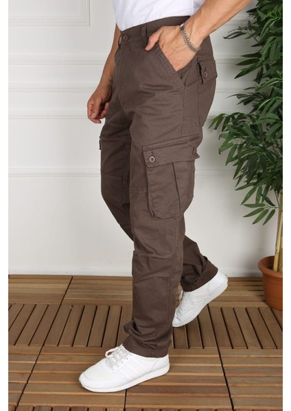 Pacos Kargo Pantolon Rahat Kesim Erkek Kargo Pantolon
