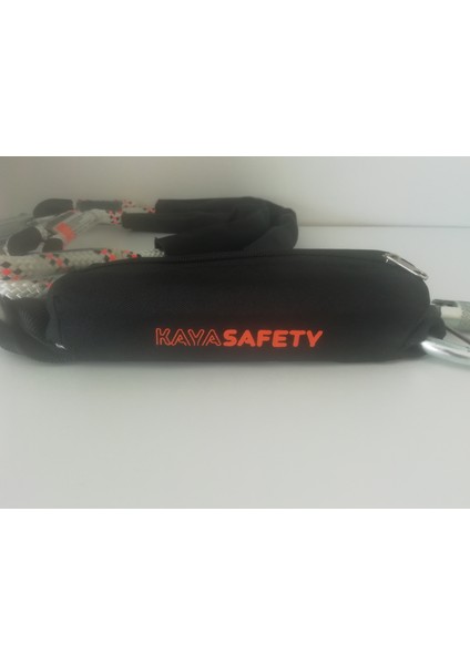 Kayasafety E-3b K-65 Çift Kol Şok Emicili Braided Lanyard 120CM