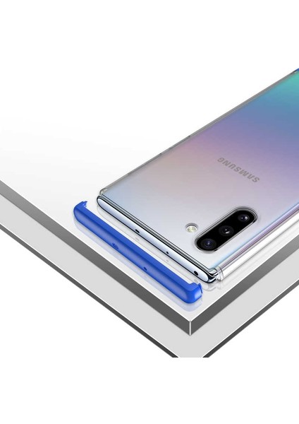 Gkk Ays Samsung Galaxy Note 10 360 Derece Koruma Rubber Kılıf Siyah