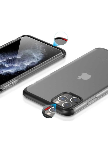 Gkk Ays iPhone 11 Pro Max 360 Derece Koruma Rubber Kılıf Kırmızı