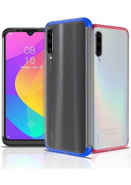 Gkk Ays Xiaomi Mi A3 360 Derece Koruma Rubber Kılıf Siyah