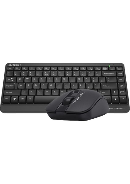 A4 TECH FG1112 2.4 Q FN-MM MİNİ KLAVYE+MOUSE SET SİYAH