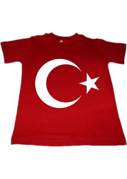 Ay Yıldız Baskılı Tişört