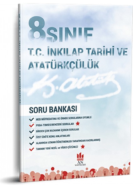 8. Sınıf T.C. İnkılap Tarihi ve Atatürkçülük Soru Bankası