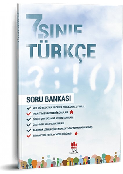 An Yayınları 7. Sınıf Türkçe Soru Bankası