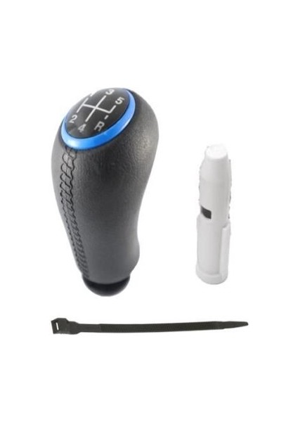 Dacia Lodgy Vites Topuzu 5 Ileri Deri Desenli Mavi