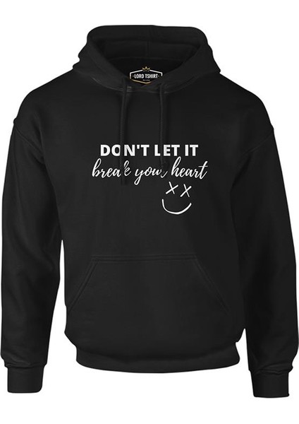 Louis Tomlinson - Break Your Heart Siyah Erkek Fermuarsız Kapşonlu