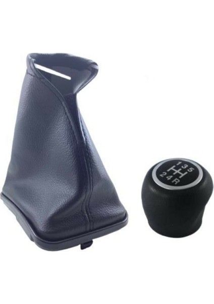 Fiat Linea Vites Topuzu 5 Ileri + Vites Körüğü Siyah Set ( 2007 - 2015)