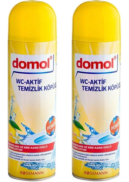 Tuvalet Temizleme Köpüğü Limon 500 ml - 2'li