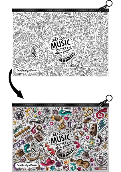 1340 Brush Kalem 10'lu Set 11 Adet Çizim Kalemi Kalem Kutu Music modelleri