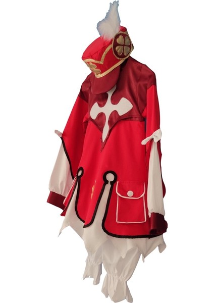 Genshin İmpact Klee Cosplay Kostümü Yetişkin
