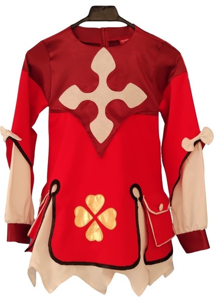 Genshin İmpact Klee Cosplay Kostümü Yetişkin modelleri