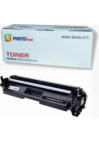 Laserjet Pro CF217A / 17A / CRG-047 Çipli Ithal Muadil Siyah Toner 1.600 Sayfa