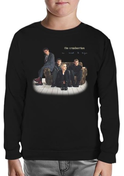 The Cranberries Siyah Çocuk Sweatshirt