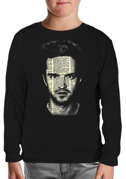 Breaking Bad - Jesse Siyah Çocuk Sweatshirt